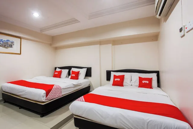 جناح عائلي بسريرين مزدوجين، OYO 89549 Casavilla Hotel (city Centre) Taiping 1/3