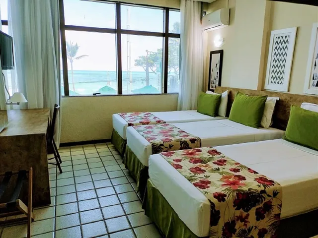غرفة تنفيذية ثلاثية بإطلالة على البحر، Hotel Golden Park Recife Boa Viagem By Nacional Inn 2/5