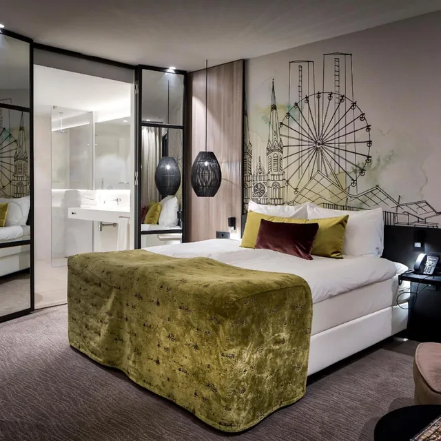 غرفة كومفورت عائلية بسرير بطابقين، Van der Valk Hotel Tilburg 2/3