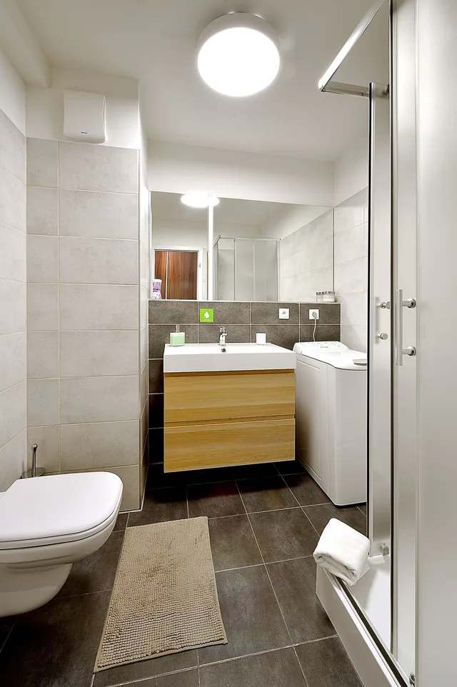 1 Bedroom, Myto, Economy, Apartment, Queen Bed, Sofa، Charming & Cozy - Ambiente Apartments 6/8