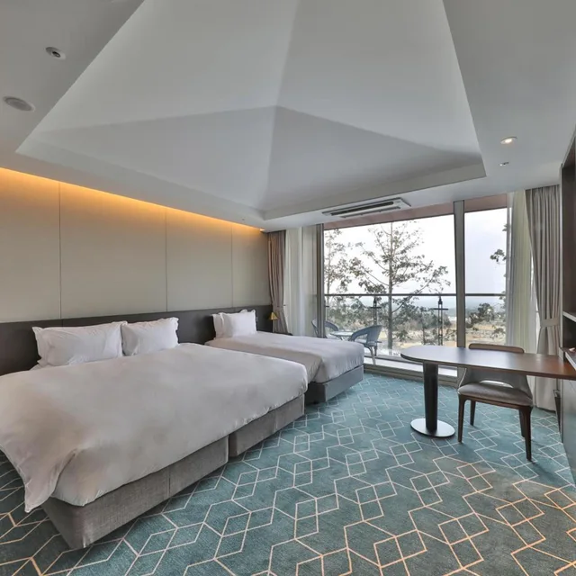 غرفة عائلية بسريرين منفصلين، Camphortree Hotel And Resort 2/5