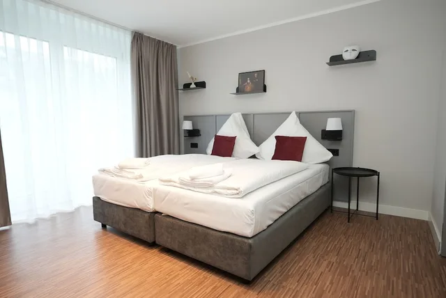 استوديو عائلي بأربعة أسرّة بغرفتي نوم، Boutique Kaiser - Hotel & Apartments 1/6