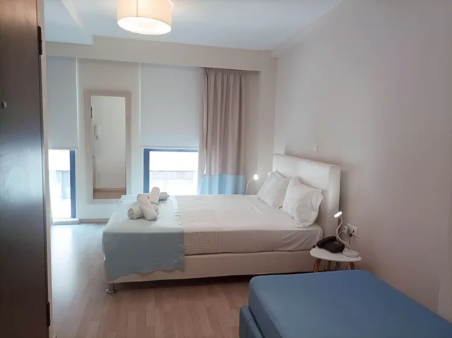جناح فاخر بسرير كينج بإطلالة على المدينة مع أريكة، Tins Hotel City 4/9