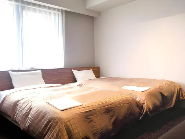 غرفة قياسية بسريرين منفصلين، Hotel Crown Hills Katsuta 2 Motomachi 1/1