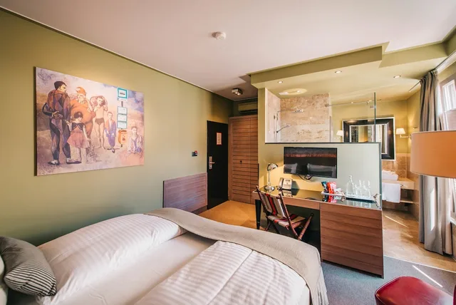 غرفة ديلوكس بسرير كينج، Baltazar Budapest Boutique Hotel 1/9