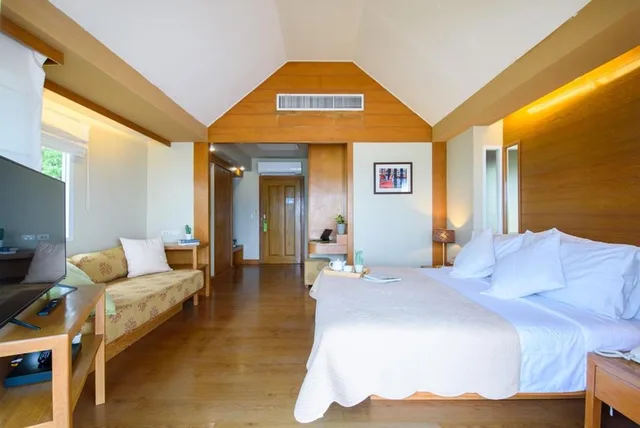 غرفة بإطلالة على البحر بشرفة، Veranda Lodge 5/10