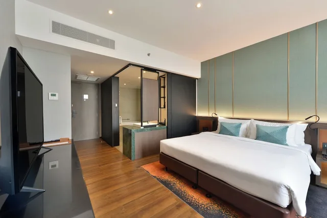 شقة سكنية قياسية بسرير كينج، Hotel Nikko Amata City Chonburi 1/2