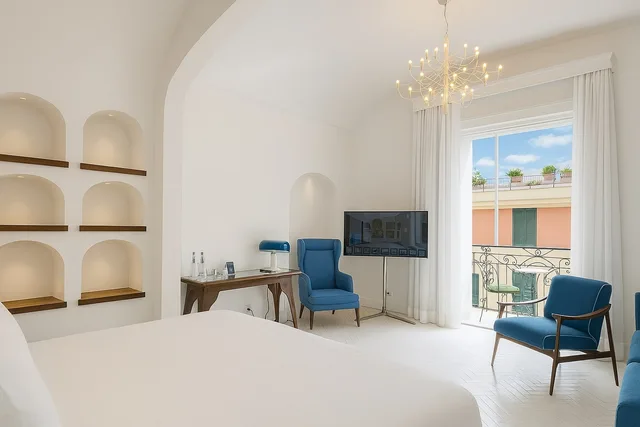 Comfort, Lateral Side Sea View، Grand Hotel Europa Palace 6/8