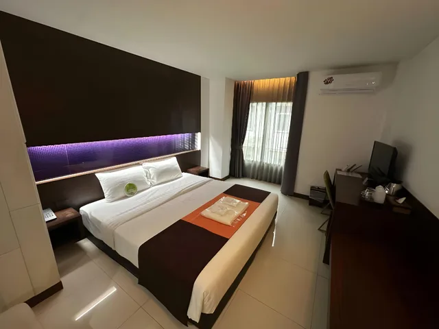 غرفة بريميوم ديلوكس، Collection O The Bangkok Airport Link Suite 1/1