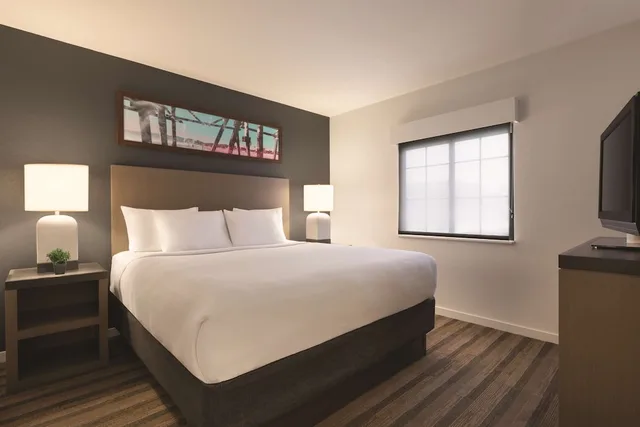 جناح بسريرين مزدوجين بغرفة نوم واحدة مع أريكة، Hyatt House Boston/Burlington 3/7