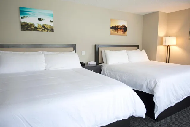 غرفة بسريرين كينج بجاكوزي، Valemount Vacation Inn 6/7