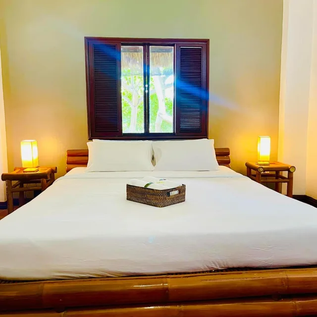 غرفة ديلوكس بسرير مزدوج بإطلالة على البحر، Ananyana Beach Resort 1/5