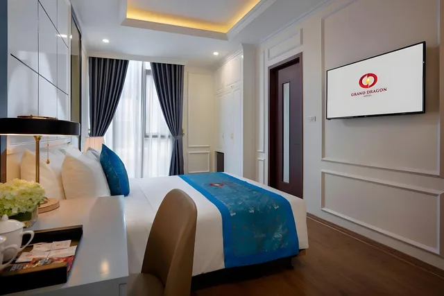 غرفة سوبيريور مفردة بسرير كوين، Grand Dragon Hotel Hanoi 2/2