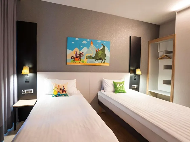 غرفة بسريرين منفصلين، Ibis Styles Grudziadz 2/10