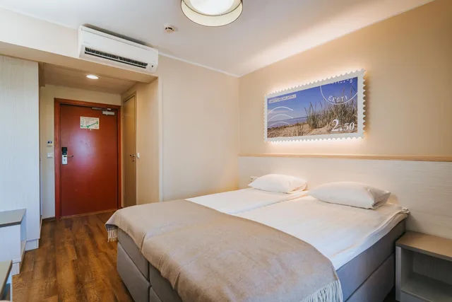 غرفة بسرير مزدوج بشرفة، Hestia Hotel Strand 1/6