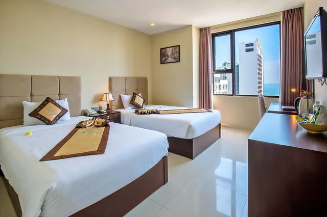 Renovated, Deluxe, Twin Beds, Sea View، Ocean Haven Hotel 1/1