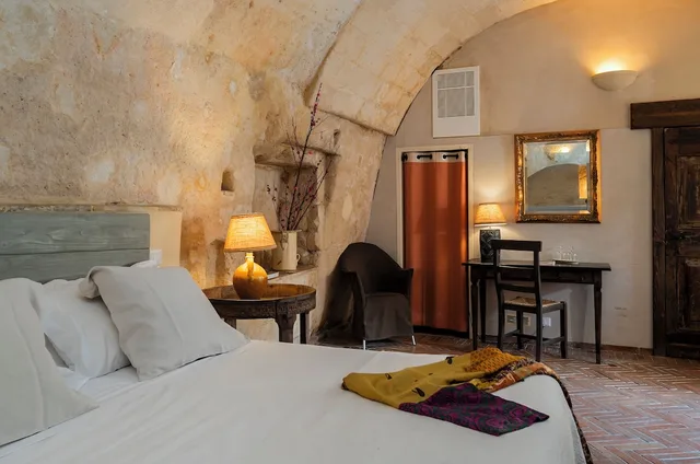 غرفة سوبيريور بسرير كوين بإطلالة على المدينة، Locanda San Martino Thermae 8/10
