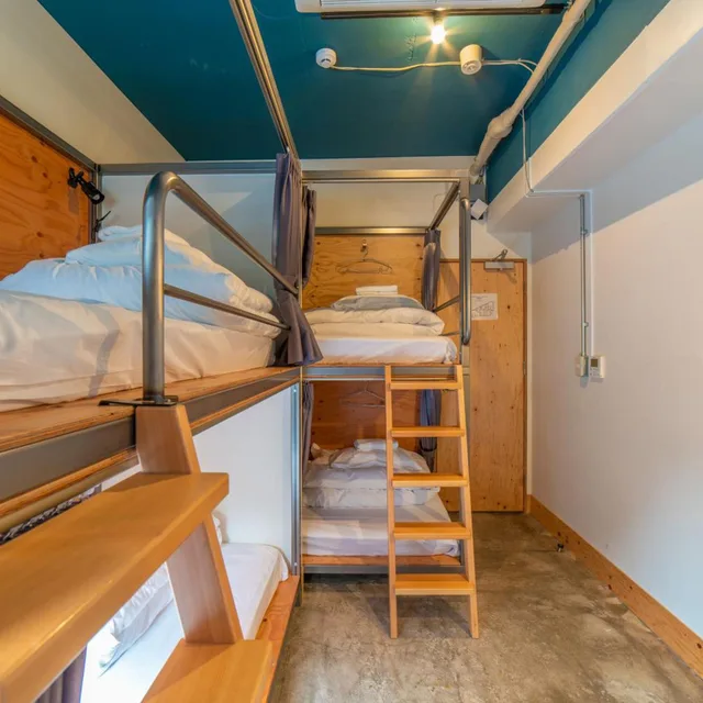 غرفة رباعية بحمام مشترك، Wise Owl Hostels Shibuya 6/7