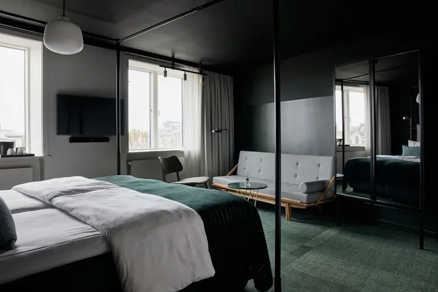 جناح بسرير مزدوج، Hotel Danmark 2/10