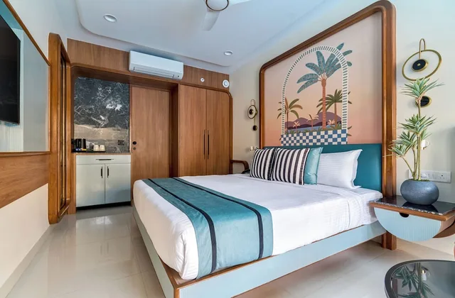 غرفة أساسية بسرير كوين، Estrela Do Mar Beach Resort - A Beach Property, Goa 1/6