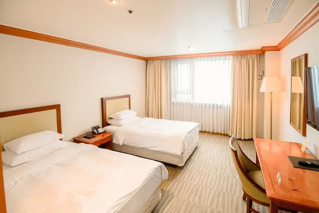 غرفة اقتصادية بسريرين منفصلين، Hotel International 1/3