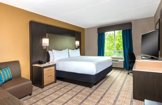 جناح بسرير كينج بغرفة نوم واحدة لذوي الإعاقة، Crowne Plaza Shenandoah - Woodlands Area, an IHG Hotel 1/1