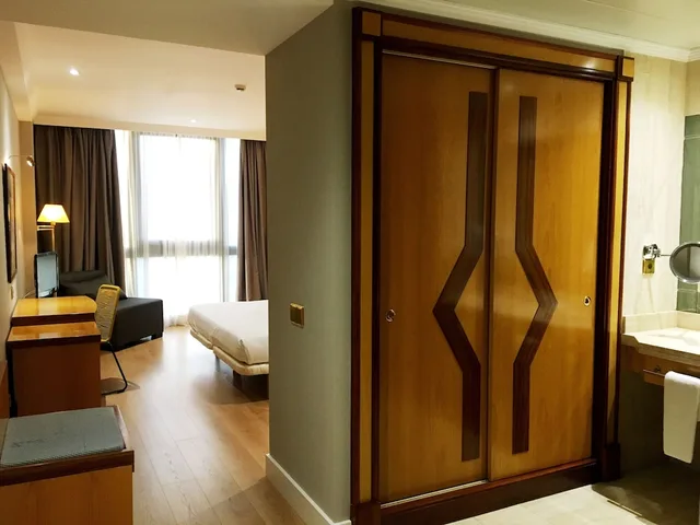 غرفة مفردة بسرير مزدوج، Hotel Oca Puerta Del Camino 4/4