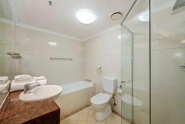 شقة بسرير كوين بغرفة نوم واحدة، Crest Apartments 4/9