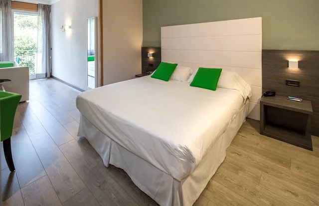 غرفة قياسية بسرير كوين بإطلالة على الحديقة بشرفة، Best Western Regina Elena 4/10