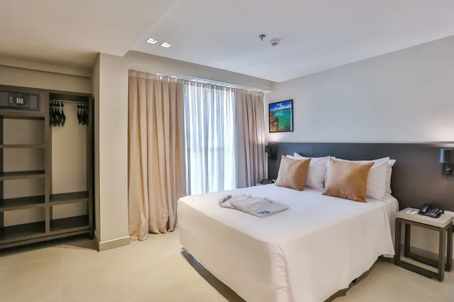 غرفة ديلوكس بسرير كينج مع أريكة، Quality Suites Joao Pessoa 1/10
