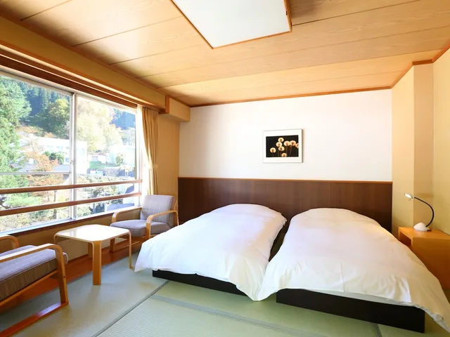 Compact, Twin Beds, Ryokan Sakaya 3/4