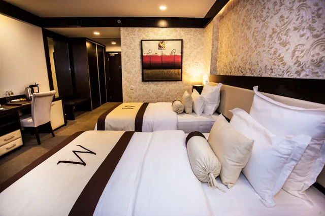 غرفة فاخرة بسرير مزدوج أو سريرين منفصلين بشرفة، Malak Regency Hotel 10/10
