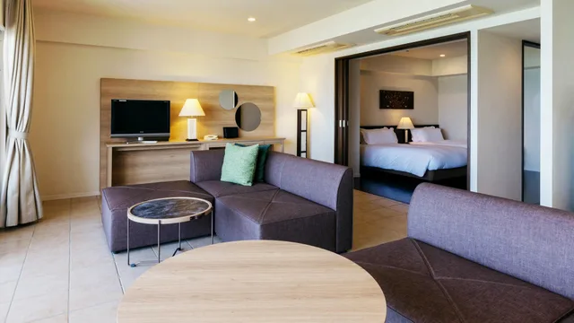 Suite, Twin Beds, Ocean View, Condo Building، Kafuu Resort Fuchaku Condo Hotel 1/1