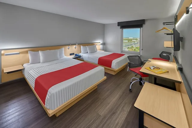 غرفة بسريرين مزدوجين، City Express by Marriott Monterrey Aeropuerto 2/2