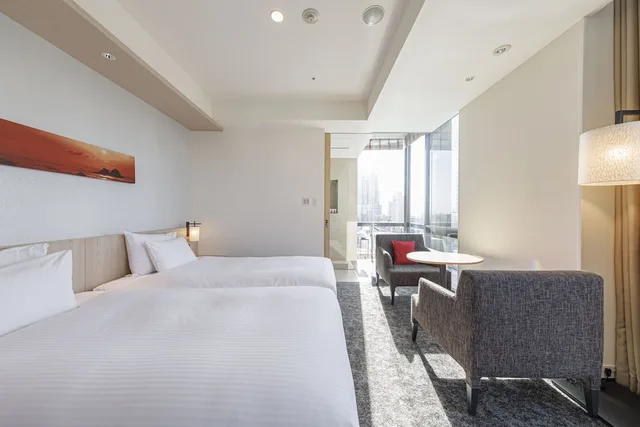 Premium, Twin Beds, with View, JR Kyushu Hotel Blossom Shinjuku 1/10