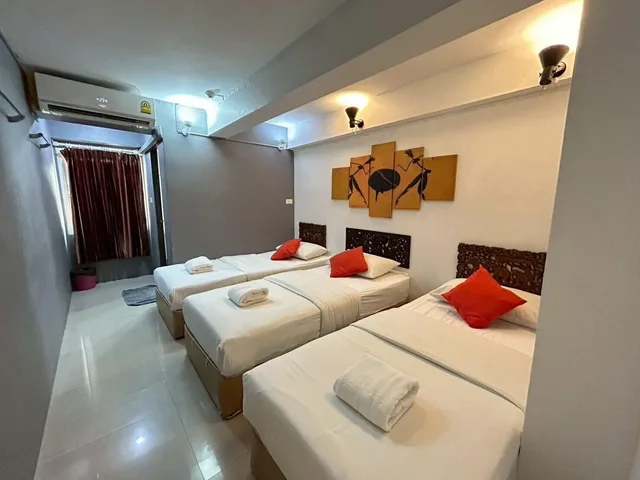 غرفة ثلاثية بغرفة نوم واحدة، Khaosan Art Hotel 1/7
