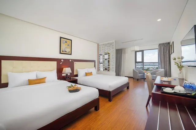 غرفة عائلية ثلاثية بسريرين كوين، Gemma Hotel 4/5