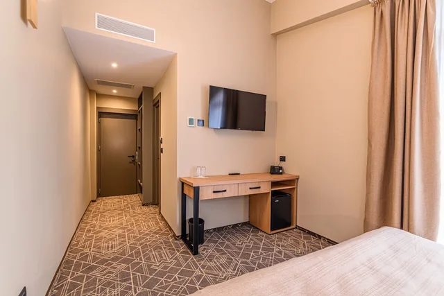 غرفة اقتصادية بسرير مزدوج، Hotel Central Pascani 3/5