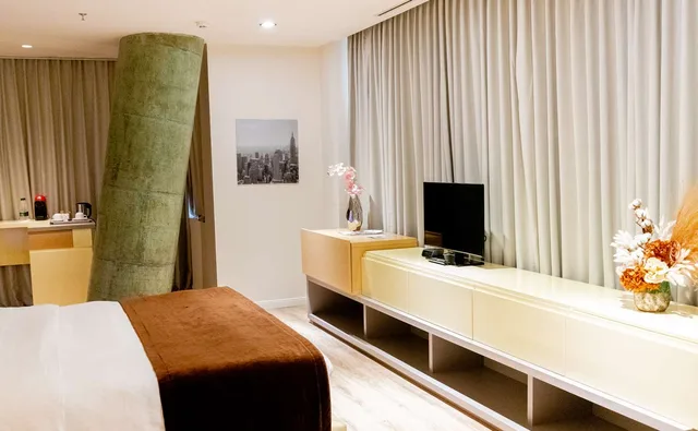 جناح جونيور بسرير كينج بحوض استحمام، Best Western Premier Ark Hotel 3/4