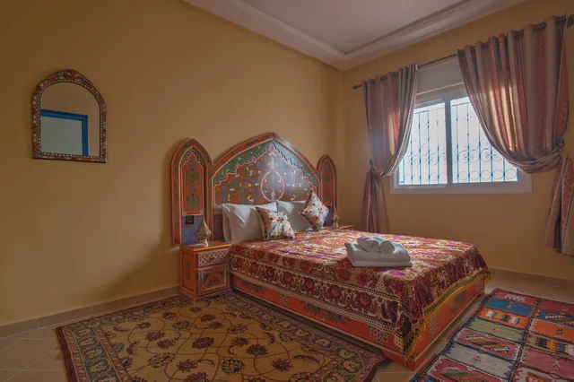 جناح جونيور بسرير مزدوج بشرفة، Puerta Azul 2/3