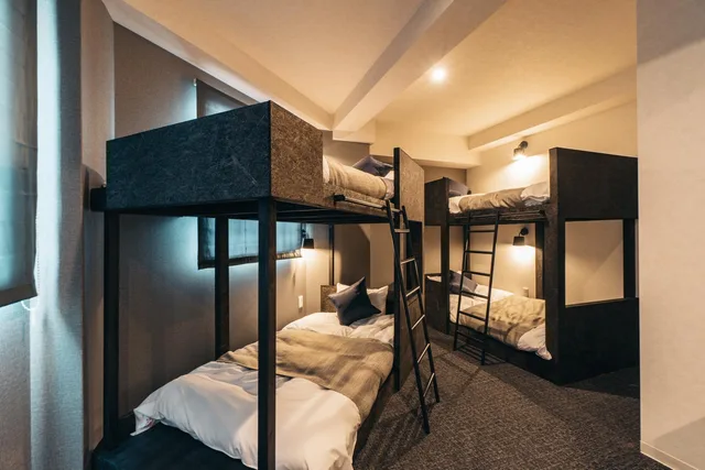 غرفة بأسرّة بطابقين، Doyanen Hotels Bakuro 2/2