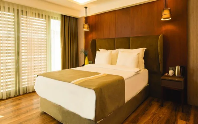 غرفة قياسية بسرير مزدوج، Blueway Hotel Historical 1/2