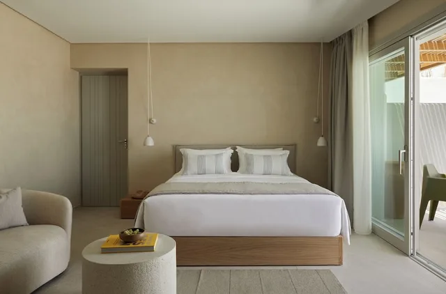 غرفة سوبيريور بسرير كينج بإطلالة على الحديقة بمسبح خاص، PAROCKS Luxury Hotel and Spa 2/2