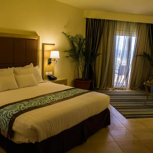 غرفة بسرير كينج بإطلالة على البحر، TOLIP TABA RESORT AND SPA 2/5