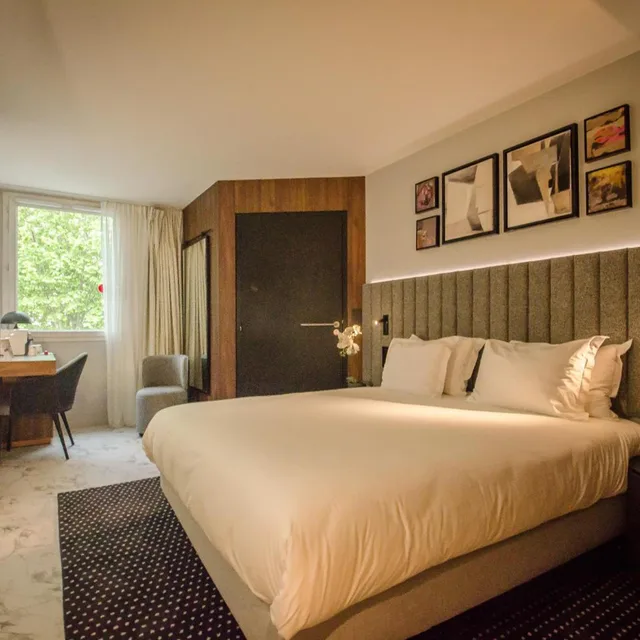 غرفة سوبيريور بسرير كوين، Golden Tulip Villepinte Roissy Parc des Expositions 3/10