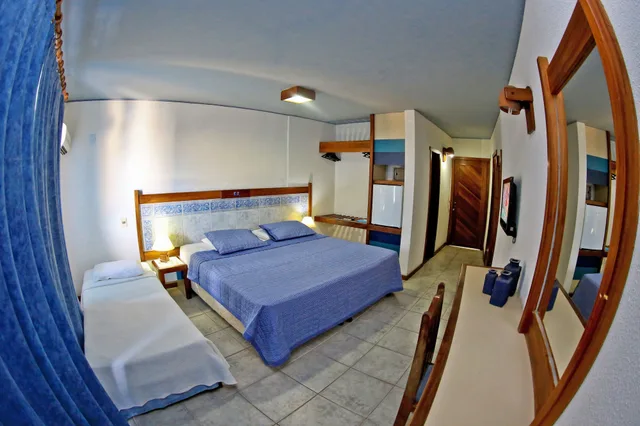غرفة ديلوكس رباعية بسرير مزدوج وسريرين منفصلين، OPABA PRAIA HOTEL 6/10