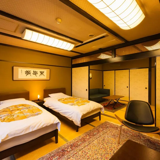 غرفة يابانية سوبيريور بسريرين منفصلين بأرضية تاتامي، Takeo Onsen Kanko Hotel Kyotoya 6/9