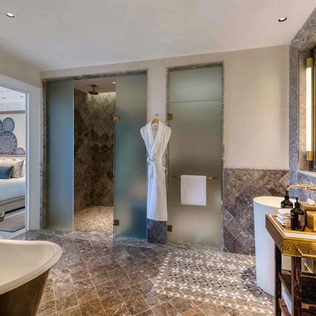 جناح ديلوكس بسريرين منفصلين وسرير كينج، Fairmont Tazi Palace Tangier 7/7