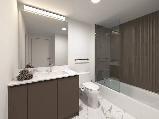 جناح بسريرين كينج بشرفة بغرفتي نوم مع أريكة، Sense28 Edgewater, an AvantStay Hotel 9/9