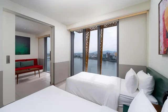 جناح بسريرين منفصلين بإطلالة على النهر، Wink Hotel Danang Riverside 1/5